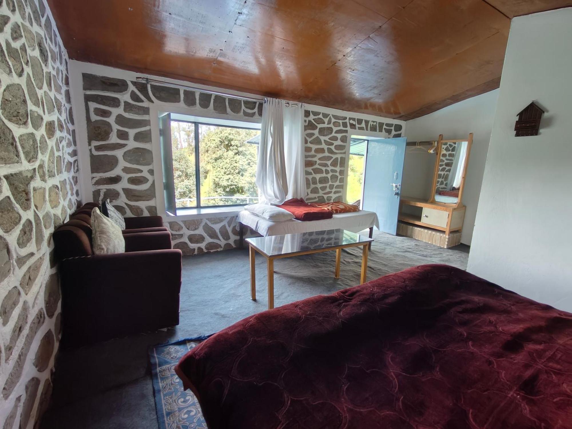 Himwanderer Camps & Cottages Pangot Nainital Dış mekan fotoğraf