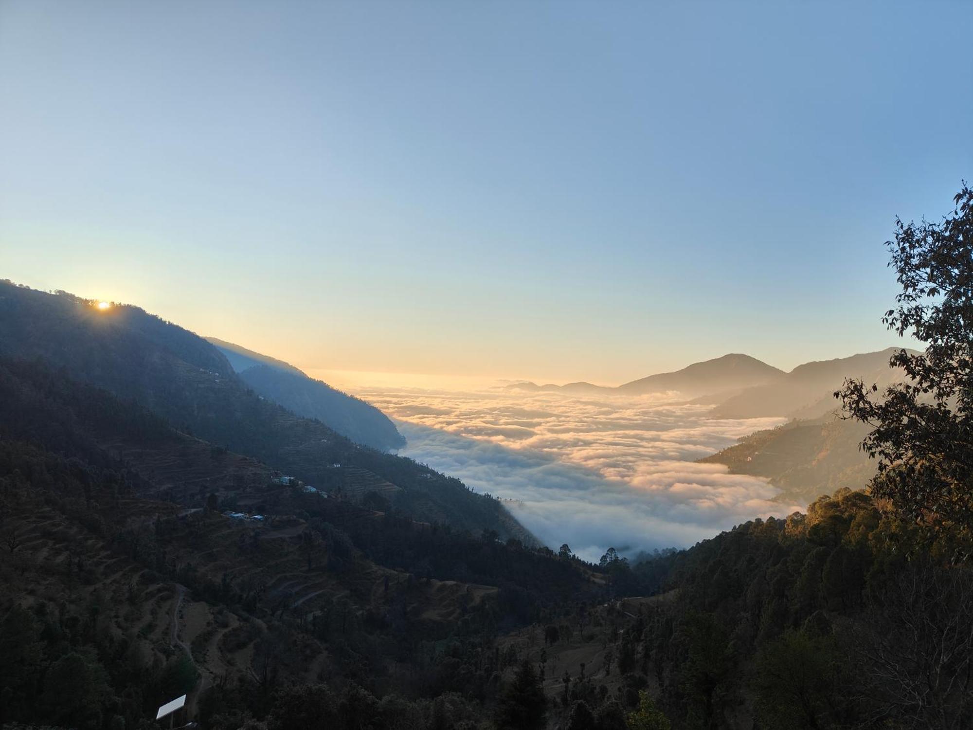 Himwanderer Camps & Cottages Pangot Nainital Dış mekan fotoğraf