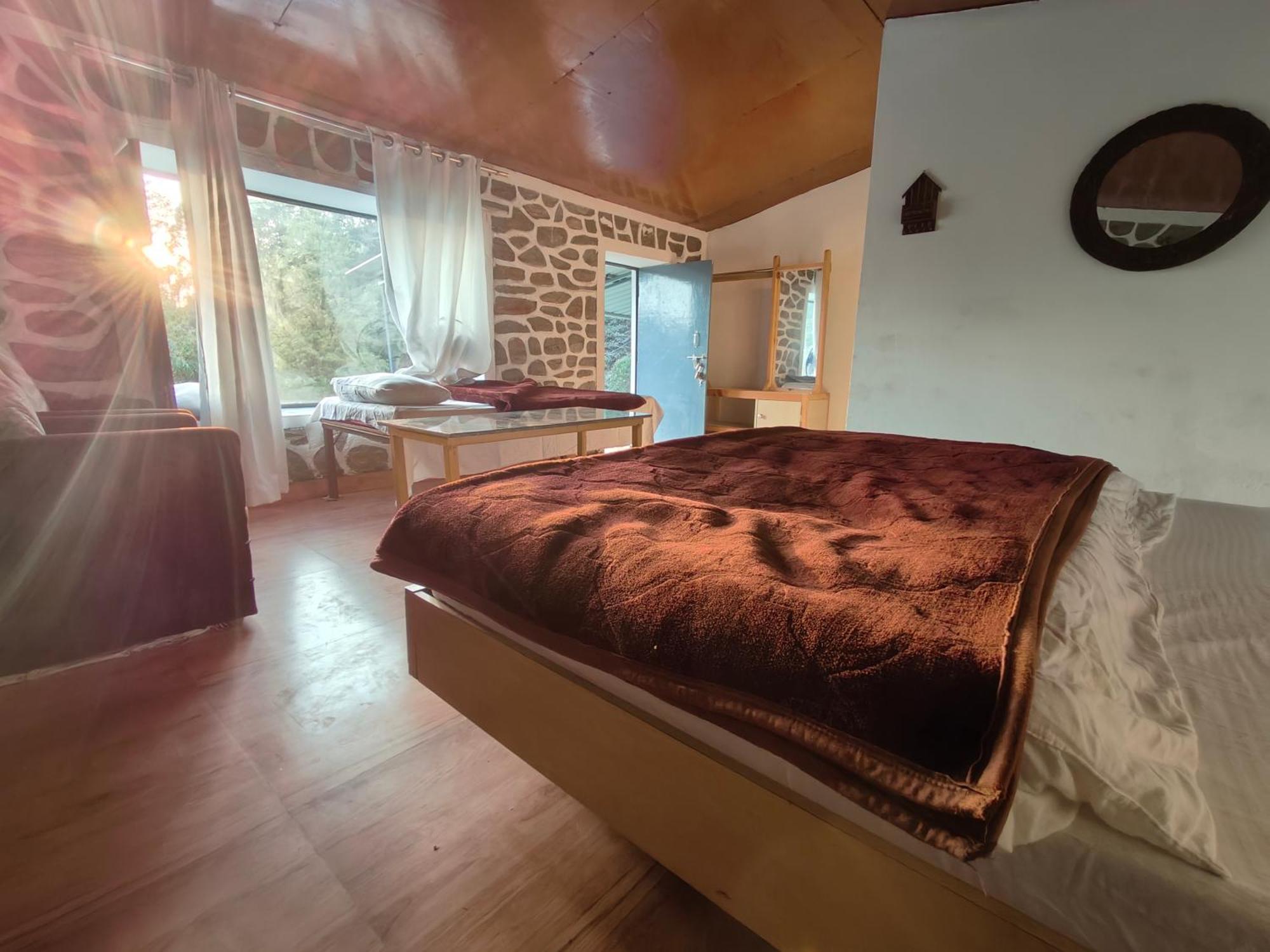 Himwanderer Camps & Cottages Pangot Nainital Dış mekan fotoğraf